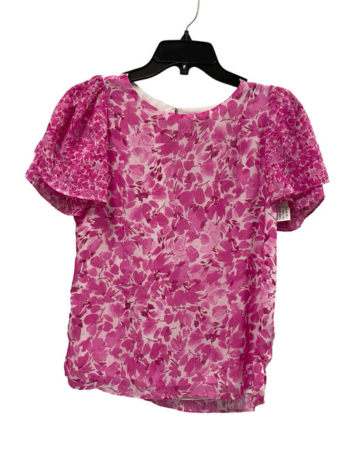 Vist Large View of Product Image Which is Used Vince Camuto Short Sleeve Top XS-0/2