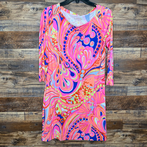 Vist Large View of Product Image Which is Used Lilly Pulitzer Short Dress F S-4/6