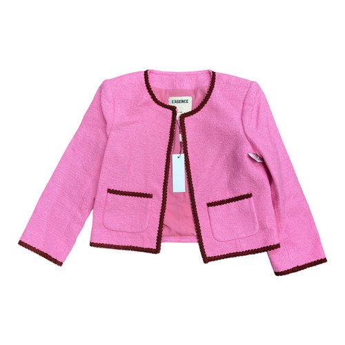 Used L'Agence Short Light Jacket S-4/6 60099-S000332697 Vist Large View of Product Image Which is Used L'Agence Short Light Jacket S-4/6