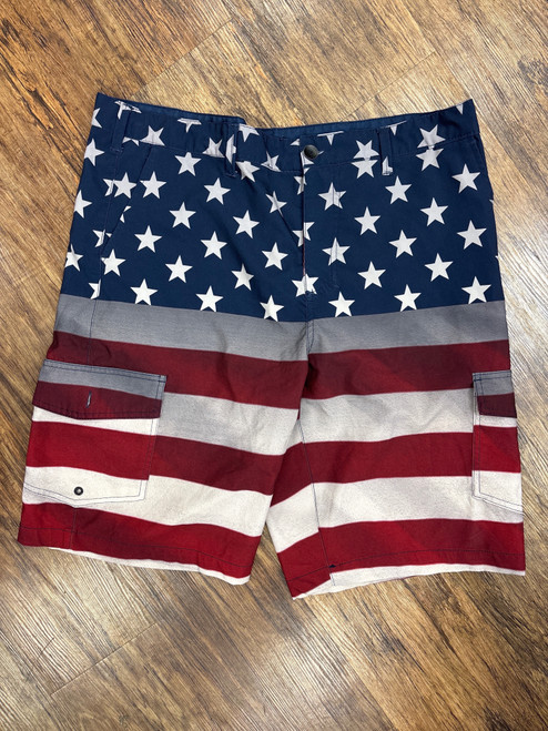 Vist Large View of Product Image Which is Used Hawk Mens Swimwear 38W