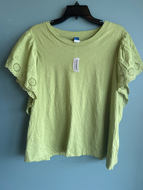 Vist Large View of Product Image Which is Used Old Navy Short Sleeve Top XXL-20 off3
