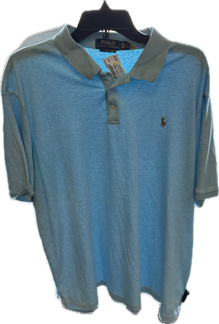 Vist Large View of Product Image Which is Used Polo Ralph Lauren Mens Short Sleeve Top 2X/18-18.5