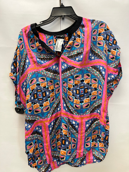 Vist Large View of Product Image Which is Used Tolani Short Sleeve Top L-12/14