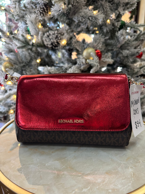 Vist Large View of Product Image Which is Used Michael Michael Kors Small Handbag