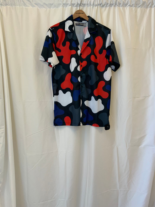 Vist Large View of Product Image Which is Used Unbranded Mens Short Sleeve Top S/14-14.5