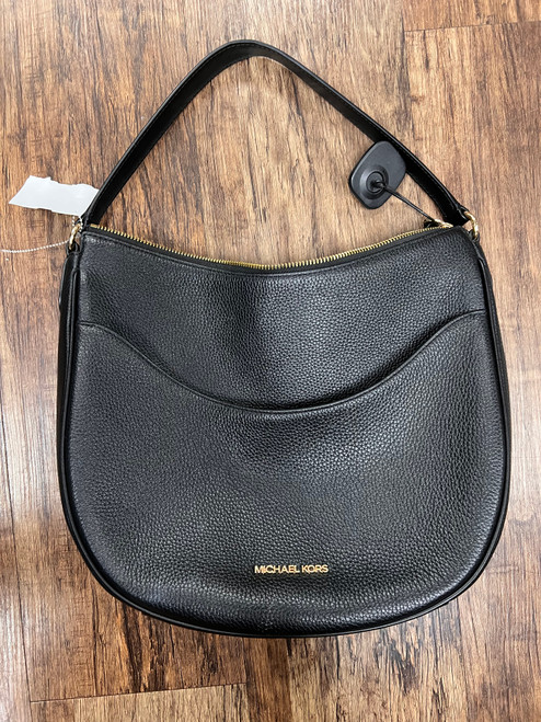 Vist Large View of Product Image Which is Used Michael Michael Kors Large Leather Handbag