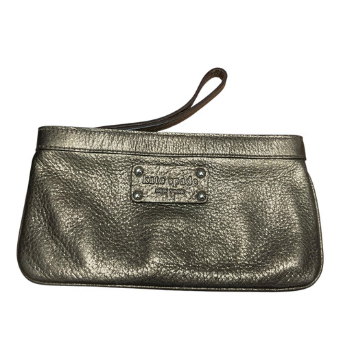 Vist Large View of Product Image Which is Used Kate Spade New York Leather Wristlet