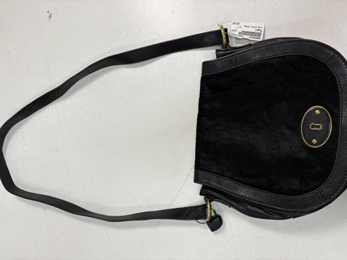 Vist Large View of Product Image Which is Used Fossil Large Leather Handbag
