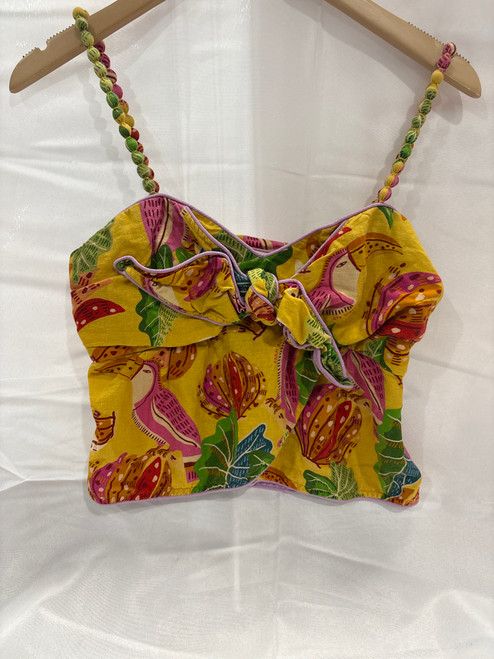 Used Farm Rio Tank Top S-4/6 60067-S000753470 Vist Large View of Product Image Which is Used Farm Rio Tank Top S-4/6