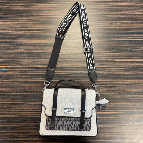 Vist Large View of Product Image Which is Used Michael Michael Kors Large Leather Handbag
