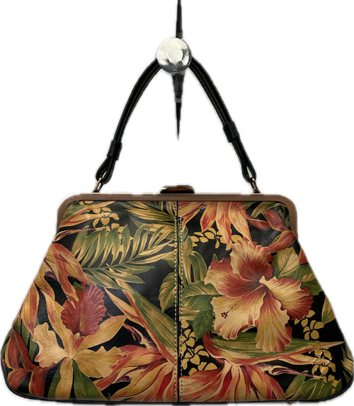 Vist Large View of Product Image Which is Used Patricia Nash Large Leather Handbag