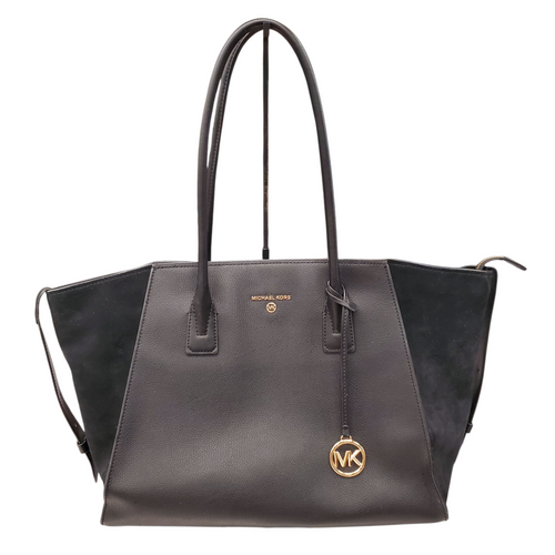 Vist Large View of Product Image Which is Used Michael Michael Kors Xlarge Leather Handbag