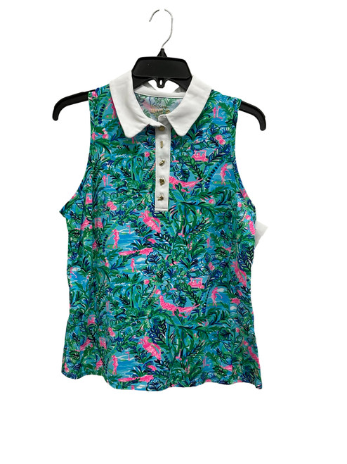 Vist Large View of Product Image Which is Used Lilly Pulitzer Sleeveless Top M-8/10