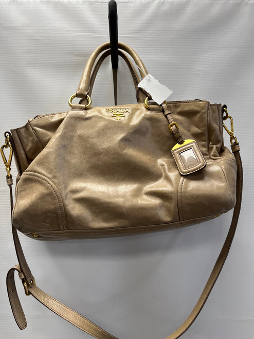 Vist Large View of Product Image Which is Used Prada Xlarge Leather Handbag