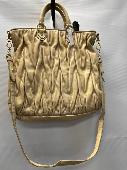 Vist Large View of Product Image Which is Used Miu Miu Xlarge Leather Handbag