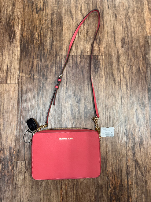 Vist Large View of Product Image Which is Used Michael Michael Kors Large Leather Handbag