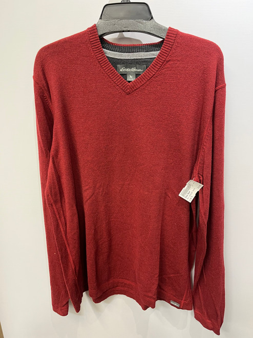 Vist Large View of Product Image Which is Used Eddie Bauer Mens Lightweight Sweater XL