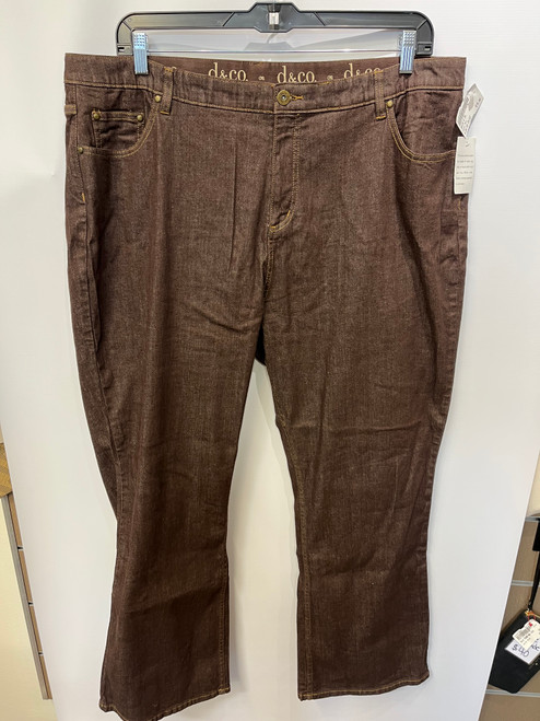 Vist Large View of Product Image Which is Used Denim & Co. Casual Pant 4X 24/37