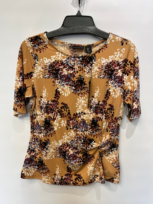 Vist Large View of Product Image Which is Used Tahari Short Sleeve Top M-8/10