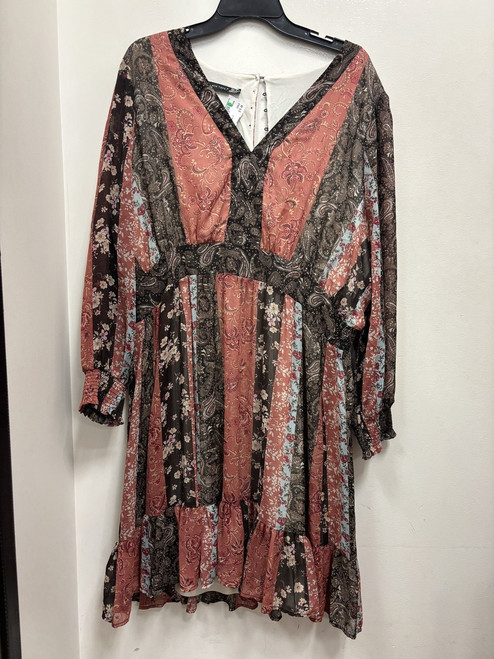 Vist Large View of Product Image Which is Used Unbranded Spring Short Dress P 2X-20