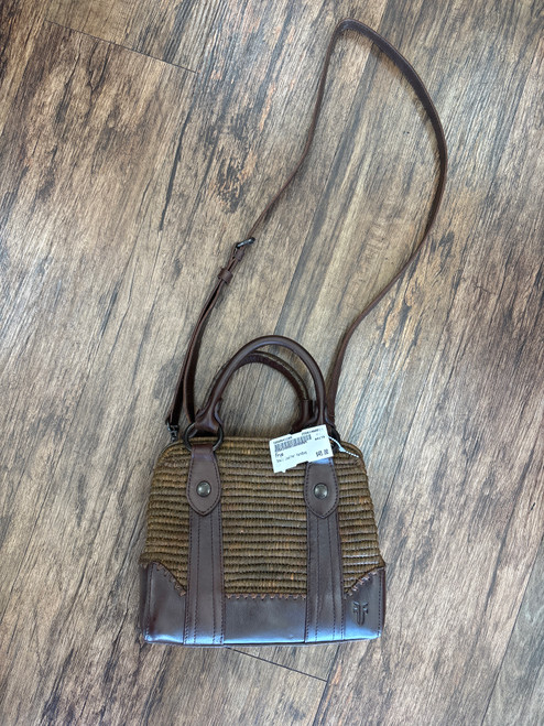 Vist Large View of Product Image Which is Used Frye Small Leather Handbag