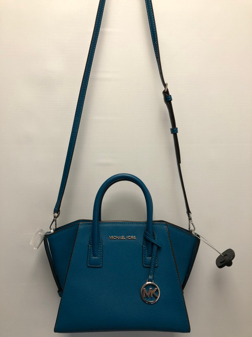Vist Large View of Product Image Which is Used Michael Michael Kors Large Leather Handbag