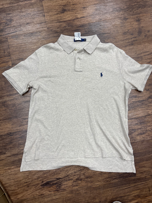 Vist Large View of Product Image Which is Used Polo Ralph Lauren Mens Short Sleeve Top L/16-16.5