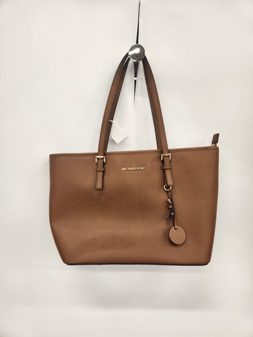 Vist Large View of Product Image Which is Used Michael Michael Kors Large Leather Handbag