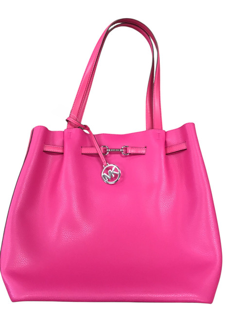 Vist Large View of Product Image Which is Used Michael Michael Kors Large Leather Handbag