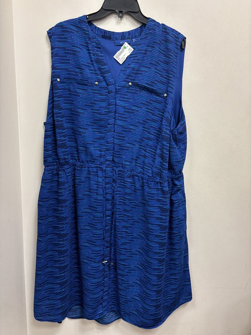 Vist Large View of Product Image Which is Used Apt9 Spring Short Dress P 3X-22
