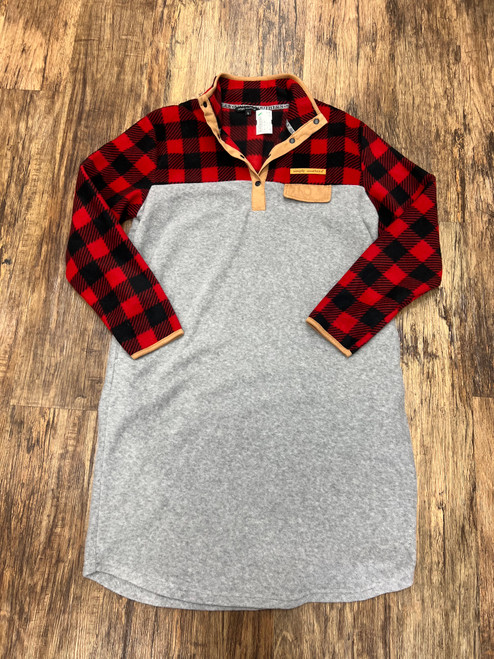 Vist Large View of Product Image Which is Used Simply Southern Fall Short Dress F L-12/14