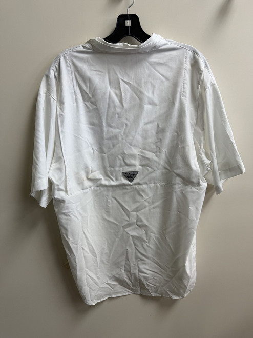 Vist Large View of Product Image Which is Used Columbia Mens Short Sleeve Top M/15-15.5