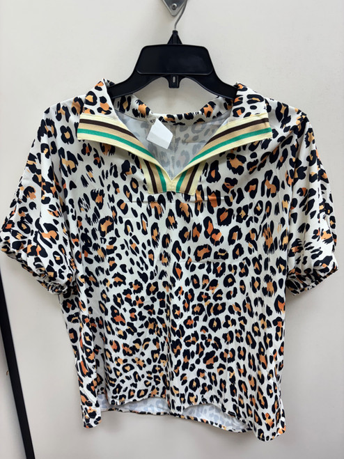 Vist Large View of Product Image Which is Used Unbranded Short Sleeve Top L-12/14