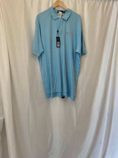 Vist Large View of Product Image Which is Used Polo Ralph Lauren Mens Short Sleeve Top 2X/18-18.5