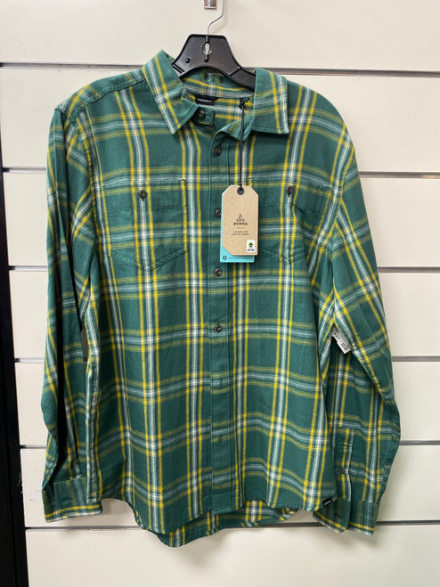 Vist Large View of Product Image Which is Used Prana Mens Long Sleeve Top S/14-14.5