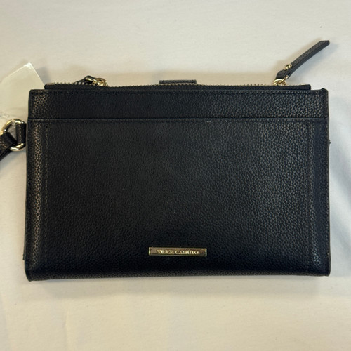 Vist Large View of Product Image Which is Used Vince Camuto Leather Wristlet