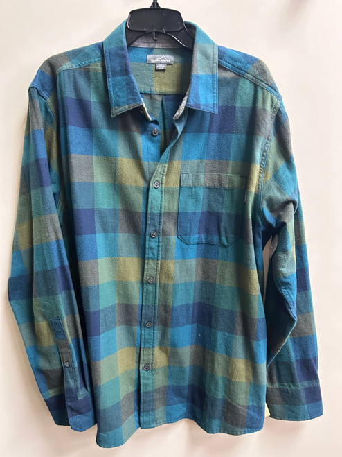 Used Eddie Bauer Mens Long Sleeve Top XL/17-17.5 60060-S000596498 Vist Large View of Product Image Which is Used Eddie Bauer Mens Long Sleeve Top XL/17-17.5