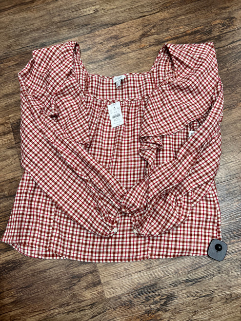 Vist Large View of Product Image Which is Used J. Crew Long Sleeve Top L-12/14