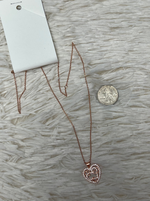 Vist Large View of Product Image Which is Used Rose Gold .925 Necklace