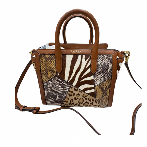 Vist Large View of Product Image Which is Used Lauren Ralph Lauren Large Leather Handbag