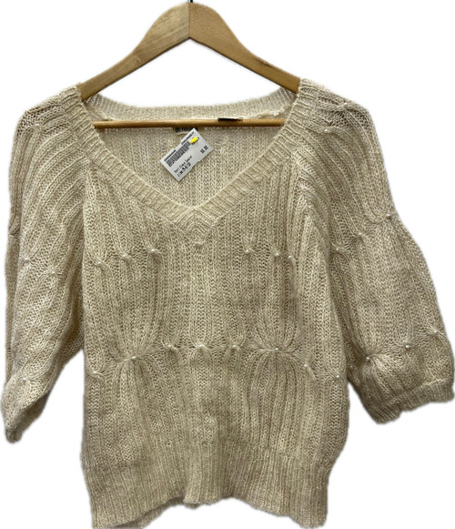 Vist Large View of Product Image Which is Used Unbranded Short Sleeve Sweater M-8/10