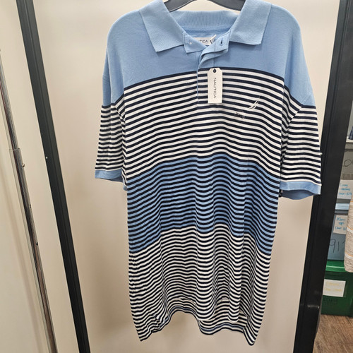 Vist Large View of Product Image Which is NWT Nautica Mens Short Sleeve Top 2X/18-18.5