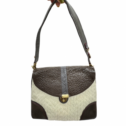 Vist Large View of Product Image Which is Used MZ Wallace Large Leather Handbag