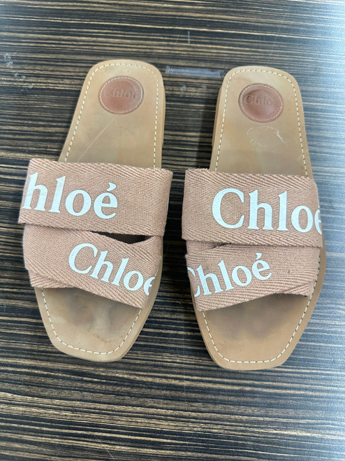 Used Chloe Sandals 8.5 60031-S000772106 Vist Large View of Product Image Which is Used Chloe Sandals 8.5