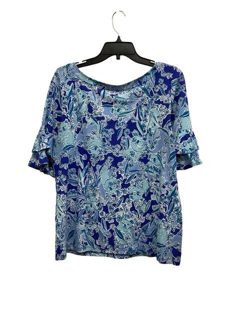 Vist Large View of Product Image Which is Used Lilly Pulitzer Short Sleeve Top L-12/14