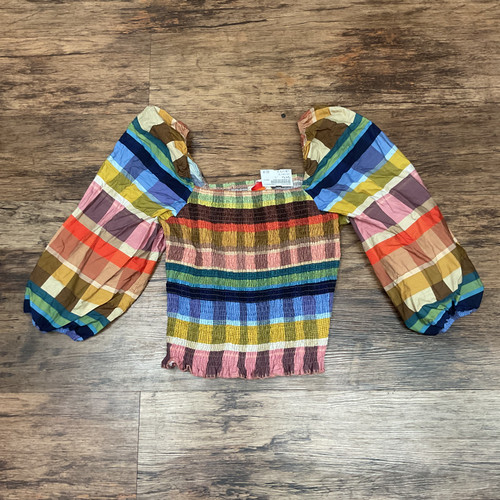 Vist Large View of Product Image Which is Used Farm Rio Long Sleeve Top L-12/14