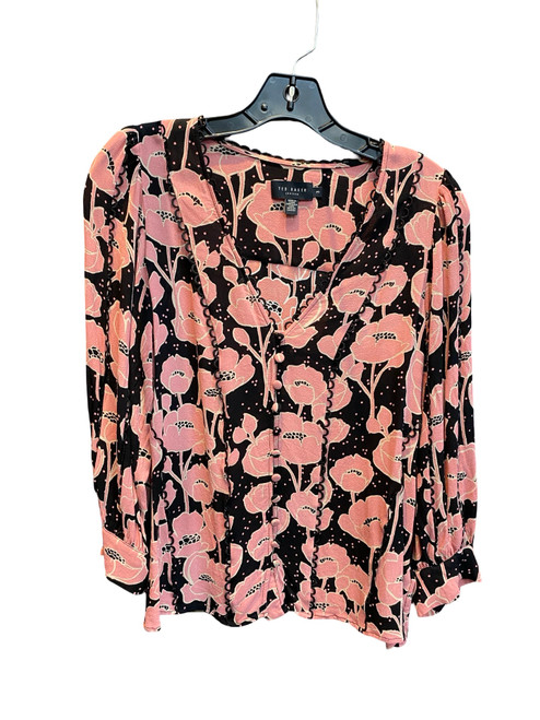 Vist Large View of Product Image Which is Used Ted Baker London Long Sleeve Top P L-12/14