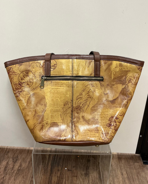 Vist Large View of Product Image Which is Used Patricia Nash Xlarge Leather Handbag