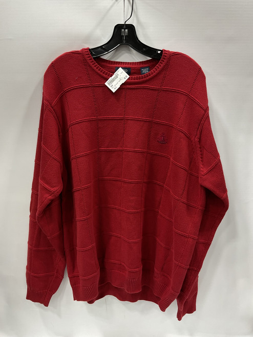 Vist Large View of Product Image Which is Used Izod Mens Lightweight Sweater L