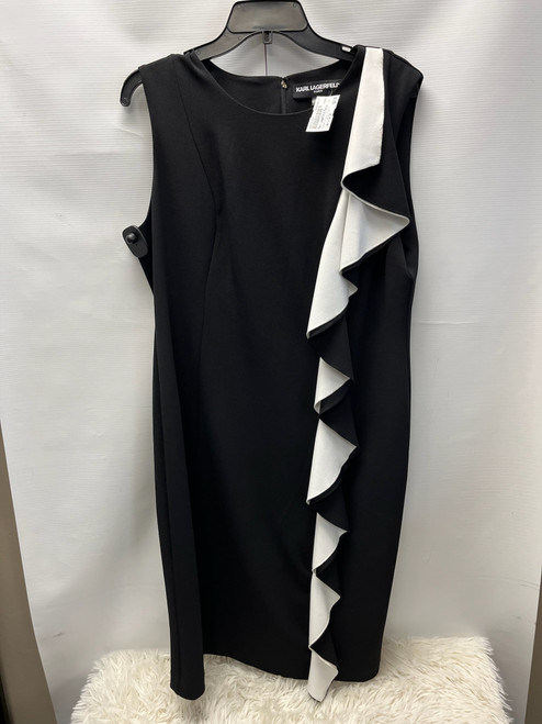 Vist Large View of Product Image Which is Used Karl Lagerfeld Paris Short Dress F L-12/14